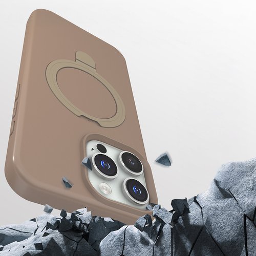 iPhone 16 Pro Kılıf Magsafe Şarj Özellikli Standlı Sensitive Touch Samara Kapak