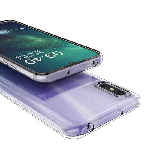 Xiaomi Redmi 9A Kılıf Ultra İnce Esnek Sararmaz Şeffaf Süper Silikon Kılıf