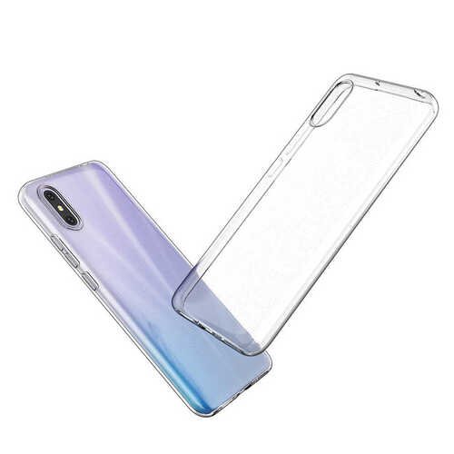 Xiaomi Redmi 9A Kılıf Ultra İnce Esnek Sararmaz Şeffaf Süper Silikon Kılıf