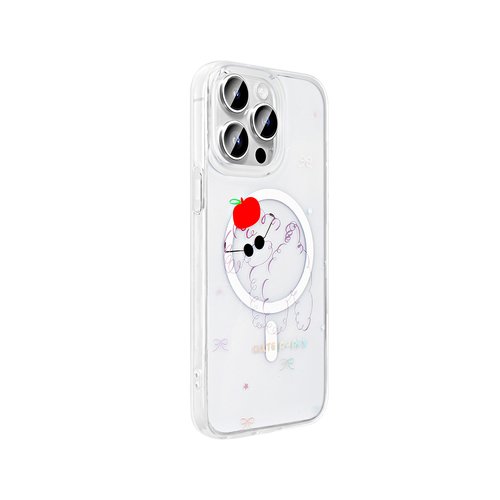 iPhone 14 Pro Kılıf Magsaafe Şarj Özellikli Şeffaf Baskılı Legendary Fun Sert Kapak