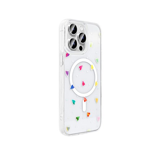 iPhone 14 Pro Kılıf Magsaafe Şarj Özellikli Şeffaf Baskılı Legendary Fun Sert Kapak