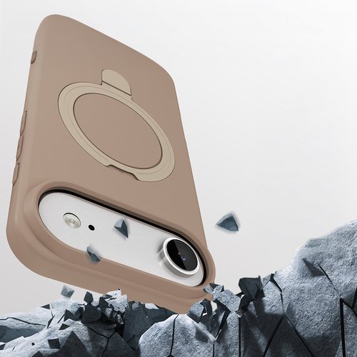 iPhone 17 Air Kılıf Magsafe Şarj Özellikli Standlı Sensitive Touch Samara Kapak