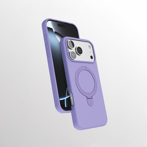 iPhone 17 Pro Kılıf Magsafe Şarj Özellikli Standlı Sensitive Touch Samara Kapak