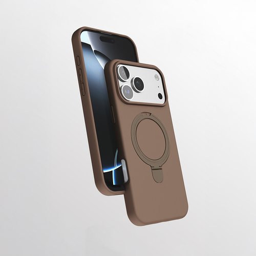 iPhone 17 Pro Max Kılıf Magsafe Şarj Özellikli Standlı Sensitive Touch Samara Kapak