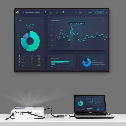 Wiwu Alpha Type-C to VGA Dönüştürücü Adaptörü