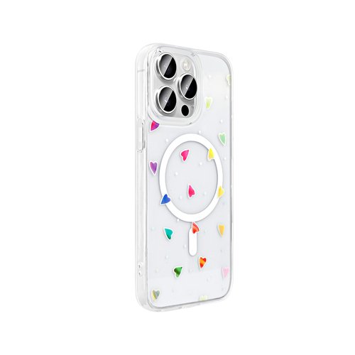 iPhone 15 Pro Max Kılıf Magsaafe Şarj Özellikli Şeffaf Baskılı Legendary Fun Sert Kapak