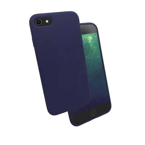 iPhone 7 / 8 / SE 2022 Kılıf Kadife İç Yüzey Wireless Destekli Silk Silikon