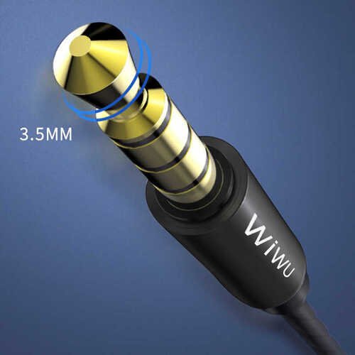 Wiwu Earbuds 102 Örgü Kablo 3.5mm Kulaklık