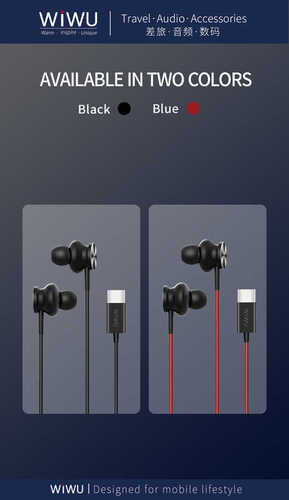 Wiwu Earbuds 201 Type-C Mikrofonlu Kulaklık