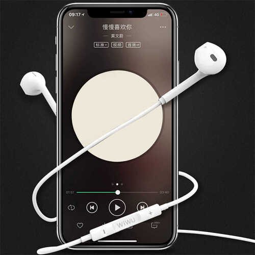 Wiwu Earbuds 302 Lightning Akıllı Kumandalı Kulaklık
