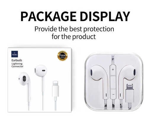 Wiwu Earbuds 302 Lightning Akıllı Kumandalı Kulaklık