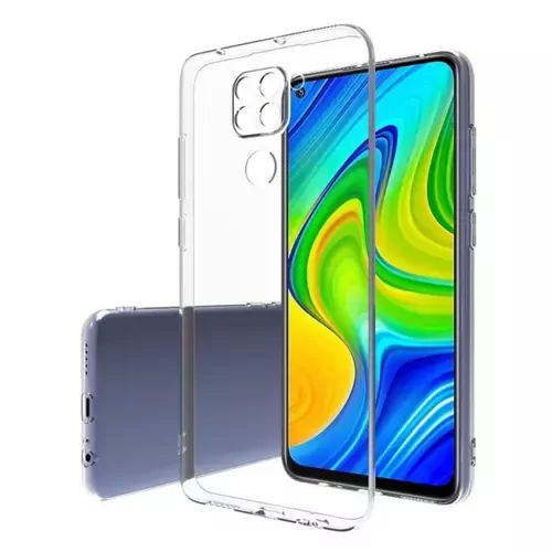 Redmi Note 9 Kılıf 3D Maximum Kamera Korumalı Şeffaf Silikon