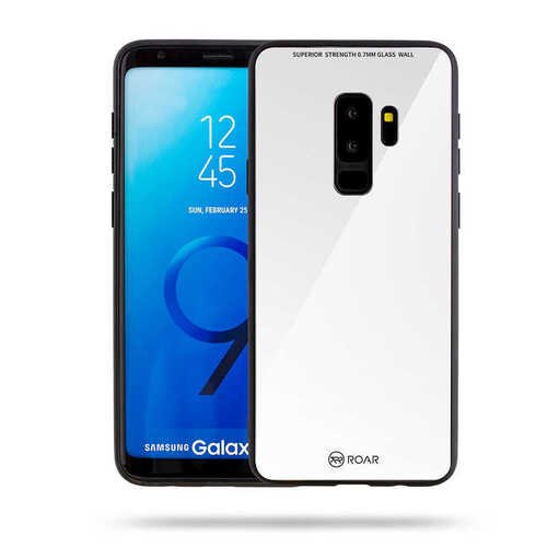 Galaxy S9 Plus Kılıf Roar Mira Glass Back Cover