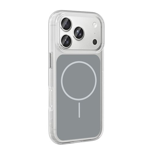 iPhone 17 Pro Kılıf Metal Buton Tasarımlı İkonik Sert Silikon Kapak