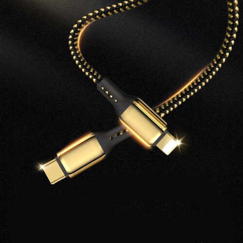 Wiwu Golden Series GD-103 Lightning To PD Data Cable 3M