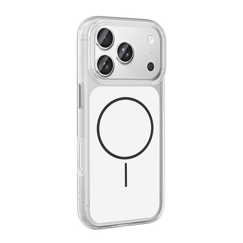 iPhone 17 Pro Max Kılıf Metal Buton Tasarımlı İkonik Sert Silikon Kapak