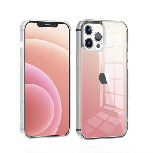 Apple iPhone 12 Pro Max Kılıf Wiwu Chameleon Glass Case