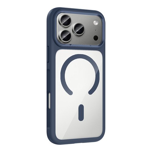 iPhone 17 Pro Kılıf MagSafe Şarj Özellikli Metal Kamera Çerçeveli Tiko Premium Kapak