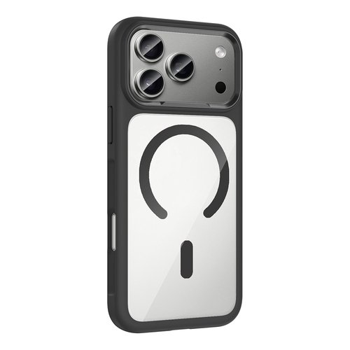 iPhone 17 Pro Max Kılıf MagSafe Şarj Özellikli Metal Kamera Çerçeveli Tiko Premium Kapak