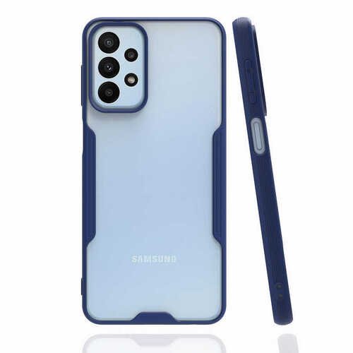 Galaxy A23 Kılıf Kamera Korumalı Arkası Şeffaf Silikon