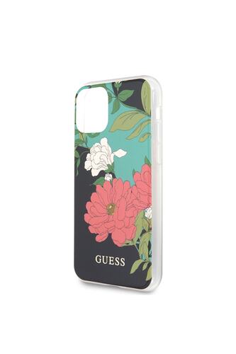 iPhone 11 Uyumlu Kılıf GUESS Çiçek Desenli Tasarım Kapak