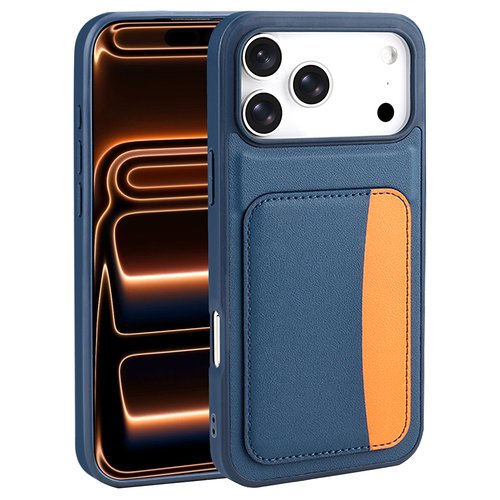 Apple iPhone 17 Pro Kılıf Kartlıklı Zore X-Kart Silikon Kapak