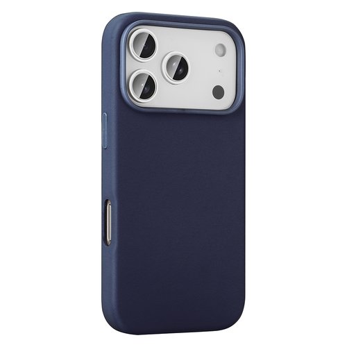 iPhone 17 Pro Max Kılıf Magsafe Şarj Özellikli PU Deri Görünümlü Kamera Çıkıntılı Kapak