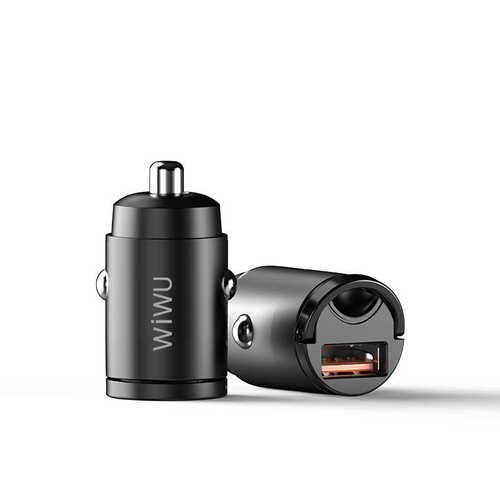 Wiwu PC301 Yüzüklü 3.0 USB Hızlı Araç Şarjı