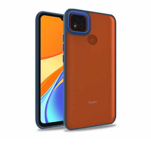 Xiaomi Redmi 9C Kılıf Kamera Korumalı Mat Renkli Silikon