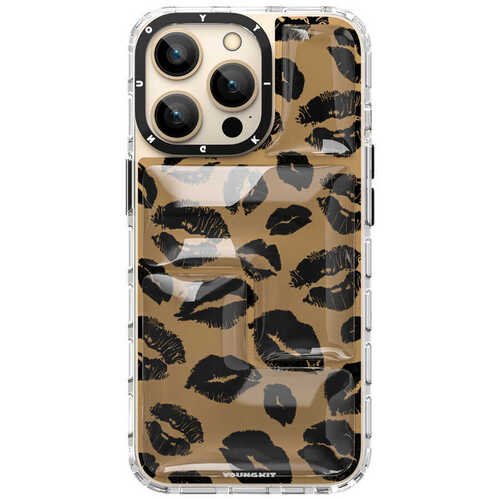 Apple iPhone 13 Pro Max Kılıf YoungKit Leopard Article Serisi Kapak