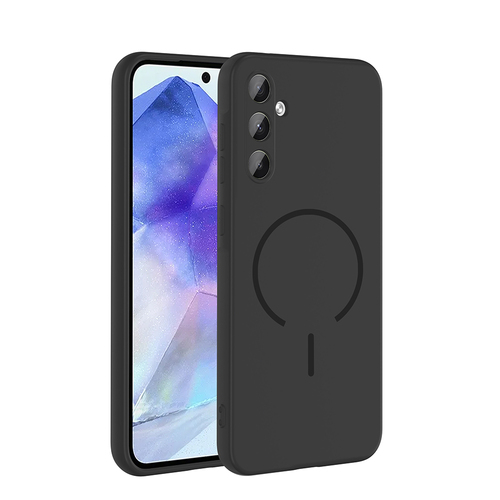 Galaxy A37 Kılıf Kamera Çıkıntılı Magsafe Şarj Özellikli Lüx Meta Kapak