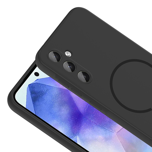 Galaxy A37 Kılıf Kamera Çıkıntılı Magsafe Şarj Özellikli Lüx Meta Kapak