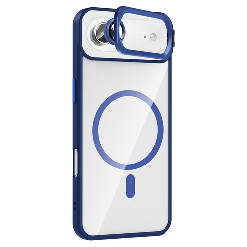 iPhone 17 Air Kılıf Standlı ve Kamera Lens Koruma Hediyeli Etro Kapak