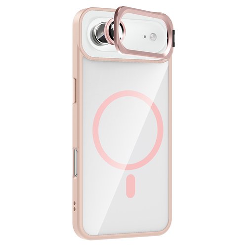 iPhone 17 Air Kılıf Standlı ve Kamera Lens Koruma Hediyeli Etro Kapak