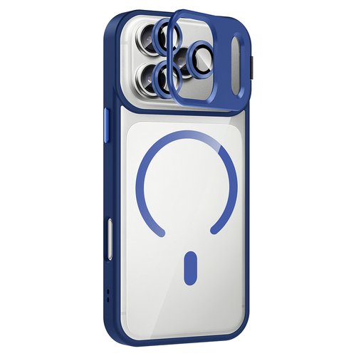 iPhone 17 Pro Kılıf Standlı ve Kamera Lens Koruma Hediyeli Etro Kapak