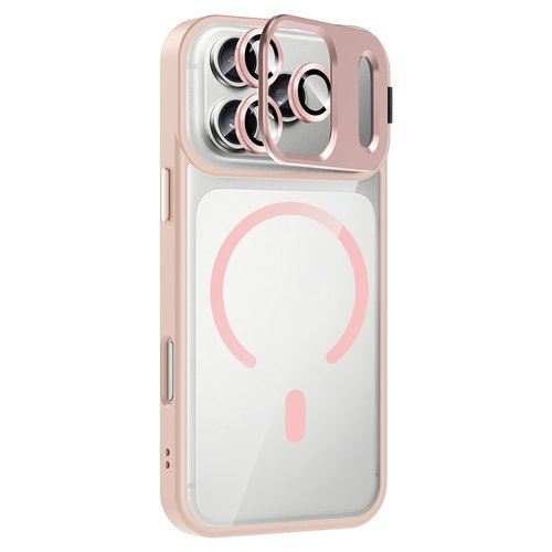 iPhone 17 Pro Kılıf Standlı ve Kamera Lens Koruma Hediyeli Etro Kapak