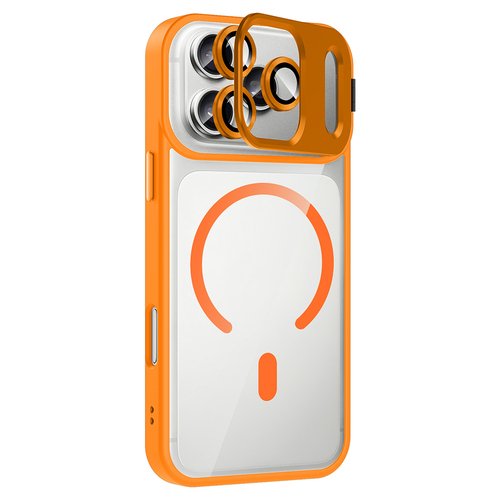 iPhone 17 Pro Max Kılıf Standlı ve Kamera Lens Koruma Hediyeli Etro Kapak