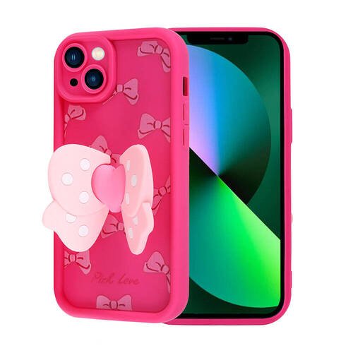 iPhone 13 Kılıf Kamera Korumalı Figürlü Tasarım Silikon Kapak