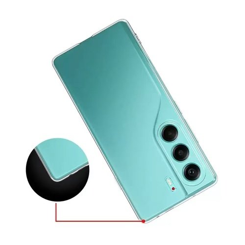 Tecno Camon 40 4G Kılıf İnce ve Esnek Şeffaf Süper Silikon