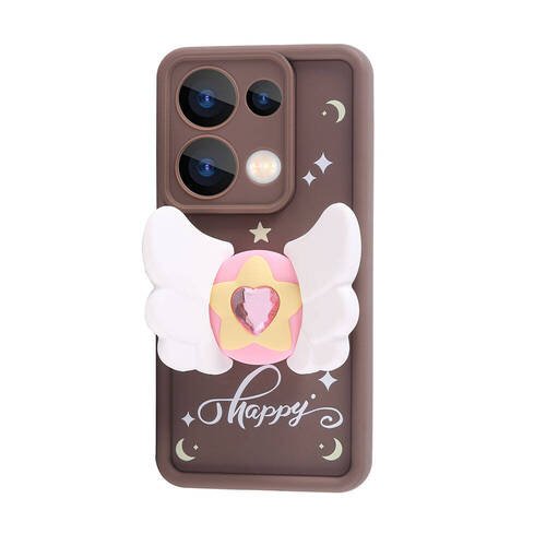 Redmi Note 13 Pro 4G Kılıf Kamera Korumalı Figürlü Tasarım Silikon Kapak