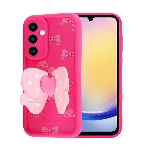 Galaxy A25 Kılıf Kamera Korumalı Figürlü Tasarım Silikon Kapak