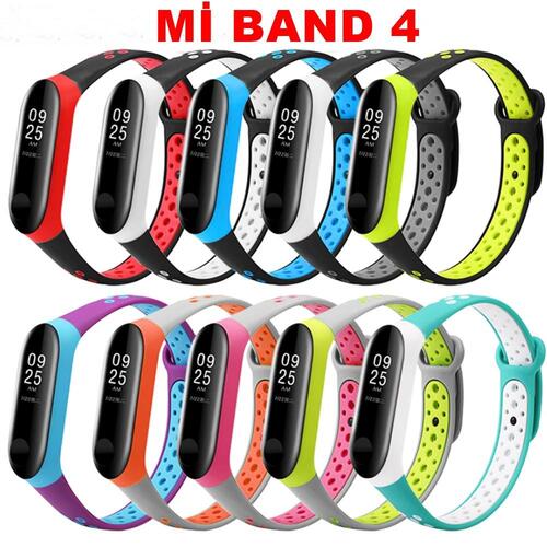 ​​Xiaomi Mi Band 4 Suya Dayanıklı Kalite Silikon Kordon Bileklik