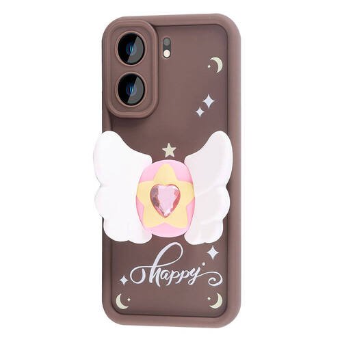 Redmi 13C Kılıf Kamera Korumalı Figürlü Tasarım Silikon Kapak