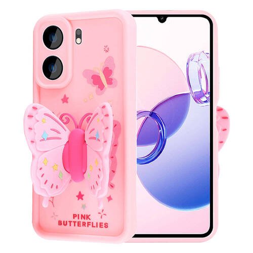 Redmi 13C Kılıf Kamera Korumalı Figürlü Tasarım Silikon Kapak