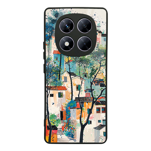 Redmi Note 14 Pro 4G Kılıf Kamera Korumalı Desenli Luxury Portrait Painting Lusi Kapak