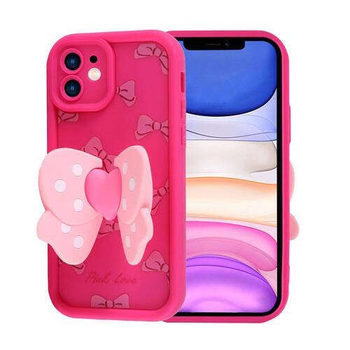 iPhone 11 Kılıf Kamera Korumalı Figürlü Tasarım Silikon Kapak