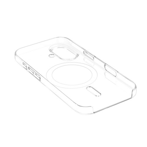 iPhone 16 Plus Kılıf IC Çipli  Wireless Şarj Özellikli Şeffaf Orjin Lüx Kapak