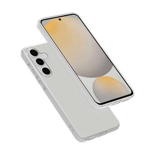 Galaxy S25 FE Kılıf İnce ve Esnek Şeffaf Süper Silikon