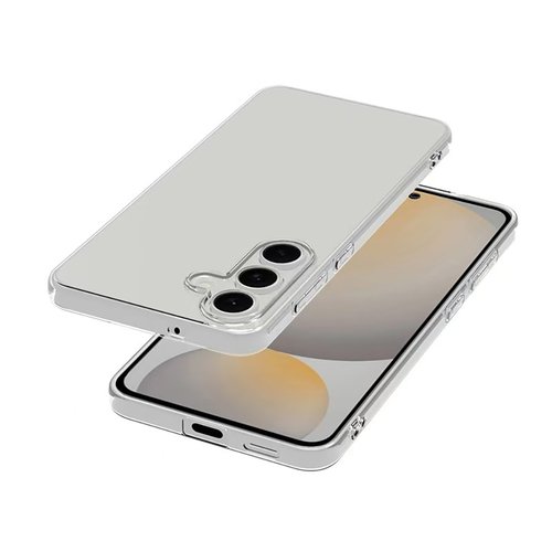 Galaxy S25 FE Kılıf İnce ve Esnek Şeffaf Süper Silikon