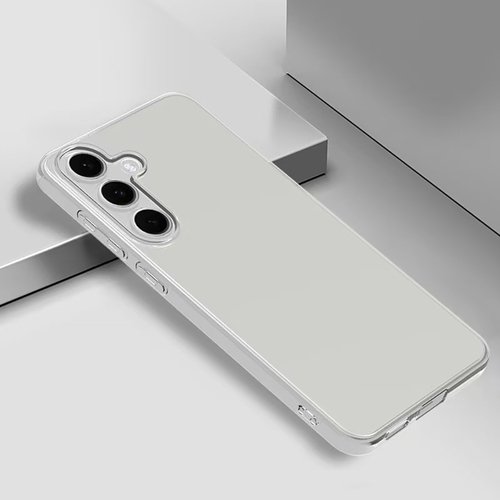Galaxy S25 FE Kılıf İnce ve Esnek Şeffaf Süper Silikon